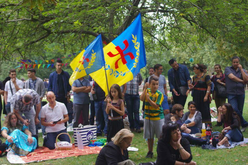 Grand succès pour le pique-nique kabyle géant à Paris