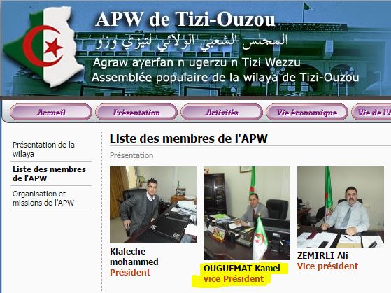 Timizart : Quand le vice-président FLN de l'APW agresse physiquement des militants du MAK