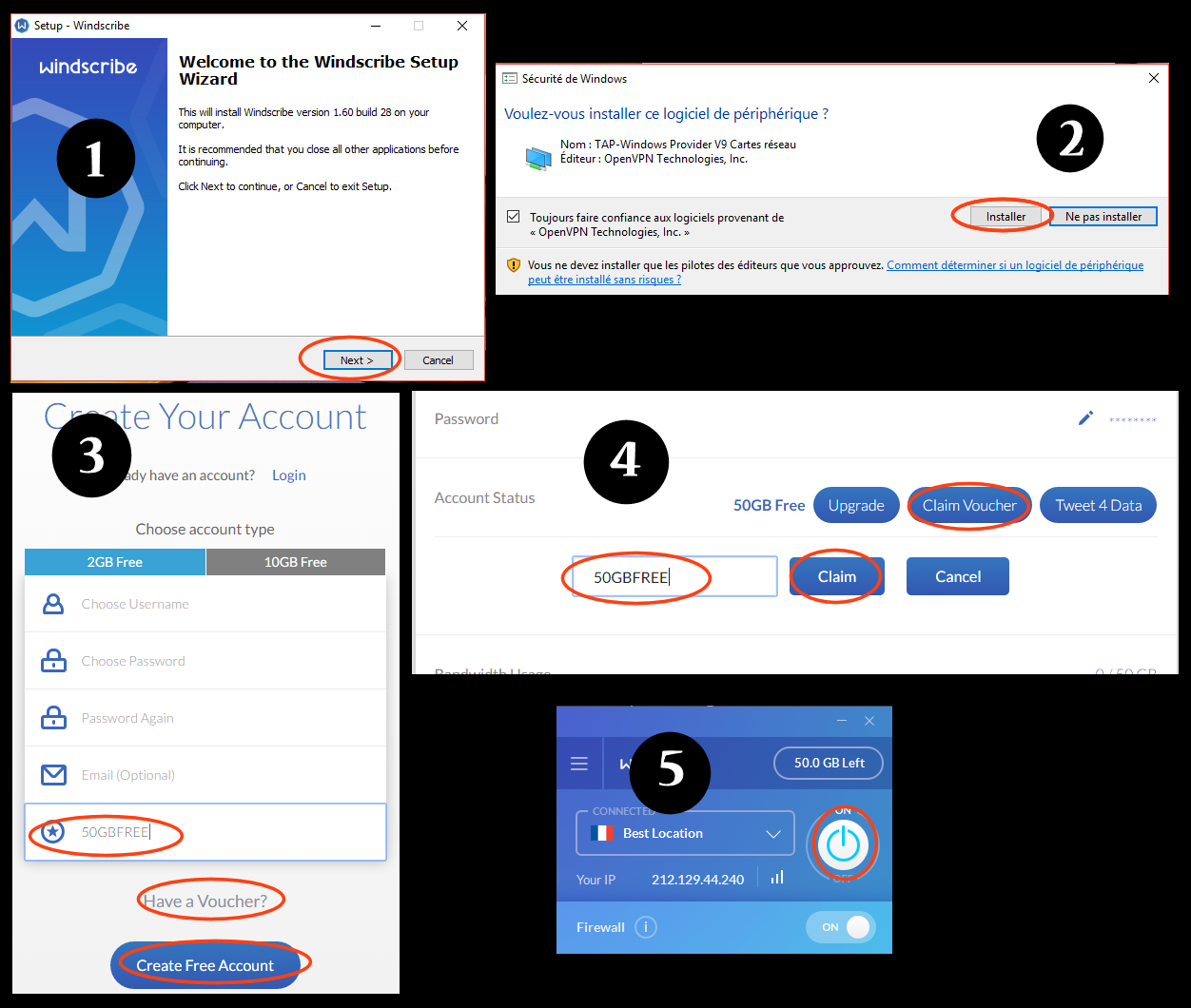 Sécurité web : une belle promotion sur le VPN Windscribe (50 Go/mois) à saisir Sécurité web : une belle promotion sur le VPN Windscribe (50 Go/mois) à saisir