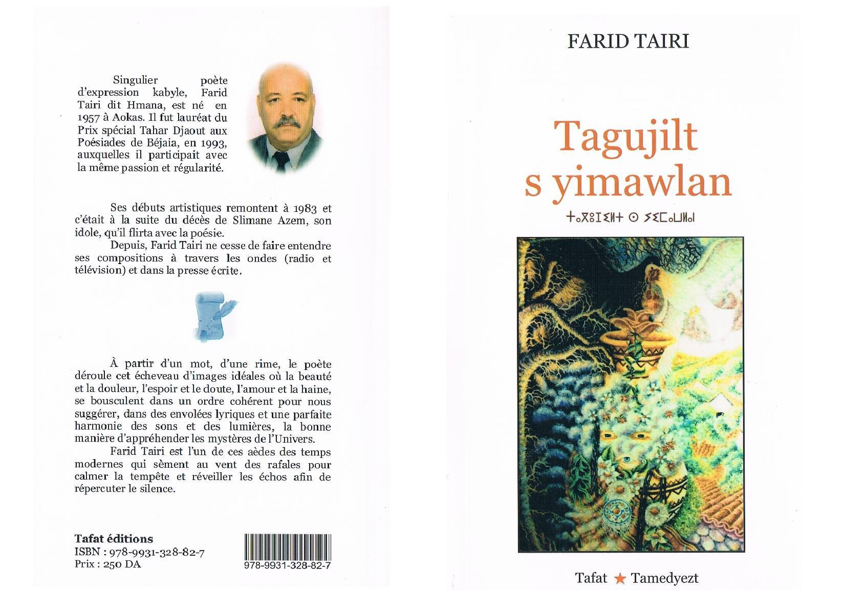 « Tagujilt s yimawlan » d ammud amenzu n umedyaz n Farid Tayri