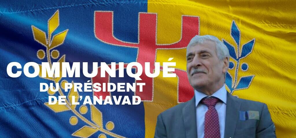 Le Président de l'Anavad : « Pour que cette révolte naissante ait un sens, il est urgent qu'elle porte le drapeau kabyle »