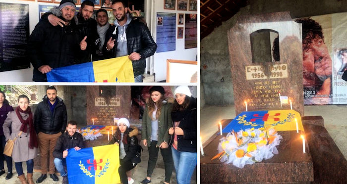 61e anniversaire de la naissance de Matoub Lounes : les militants indépendantistes kabyles à Tawrirt n Musa
