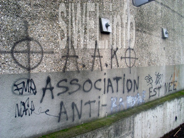 Des graffitis anti-Kabyles à Saint-Etienne
