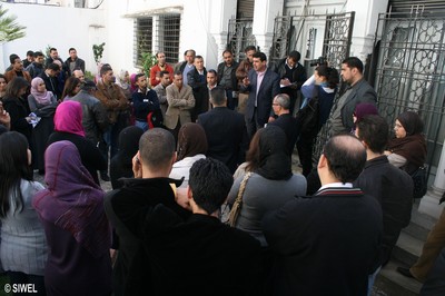 Algérie : des journalistes revendiquent un statut et l'amélioration des conditions de travail Algérie : des journalistes revendiquent un statut et l'amélioration des conditions de travail