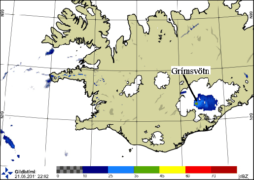 Islande : le volcan Grimsvotn en éruption Islande : le volcan Grimsvotn en éruption
