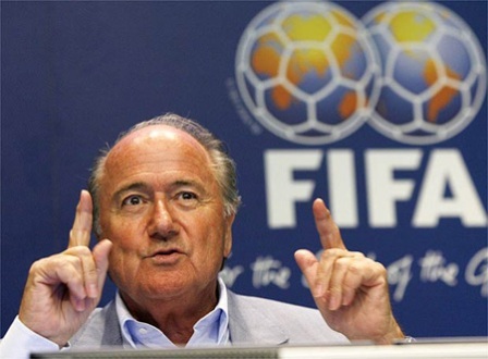 Josef Blatter réélu à la présidence de la FIFA Josef Blatter réélu à la présidence de la FIFA