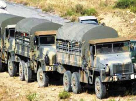 Vaste mouvement de convois militaires à Tizi-Ouzou Vaste mouvement de convois militaires à Tizi-Ouzou