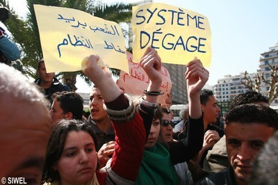 Algérie : appel à renverser le régime le 17 septembre 2011 