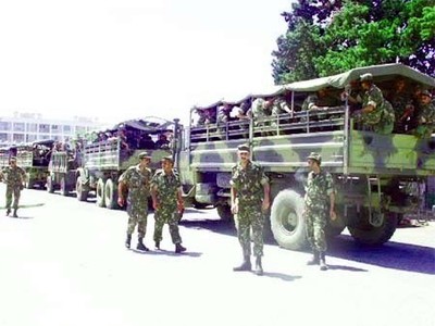 Opération militaire de ratissage à Tizi-Ouzou