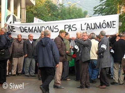Les retraités marchent à Tizi-Ouzou et se considèrent comme « les oubliés de l'Algérie »