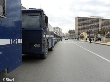 Rassemblement du MJIC à Alger le 10 décembre pour dénoncer la situation des droits humains