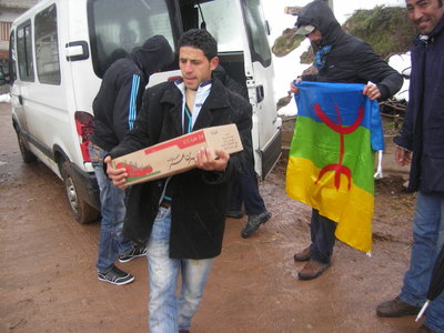 Le MAK vient en aide au village d'Izoumam en Kabylie orientale
