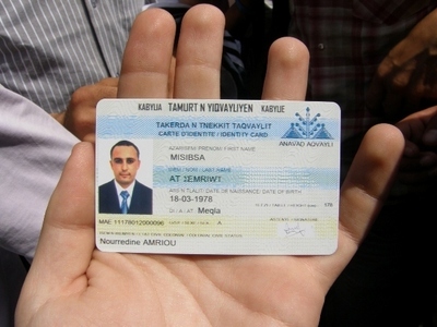 Emission de la Carte d'identité kabyle dans la diaspora à compter du 12 mars (modalités)