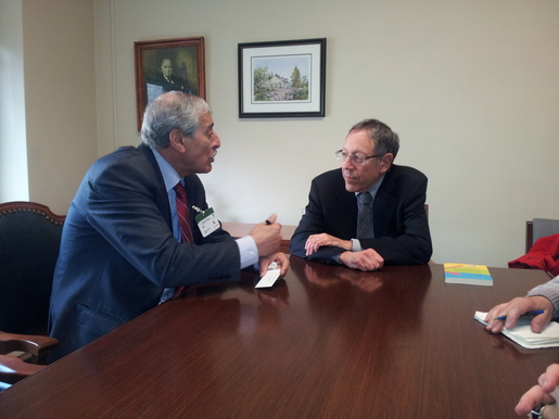Visite du Président de l'Anavad au parlement Canadien Visite du Président de l'Anavad au parlement Canadien