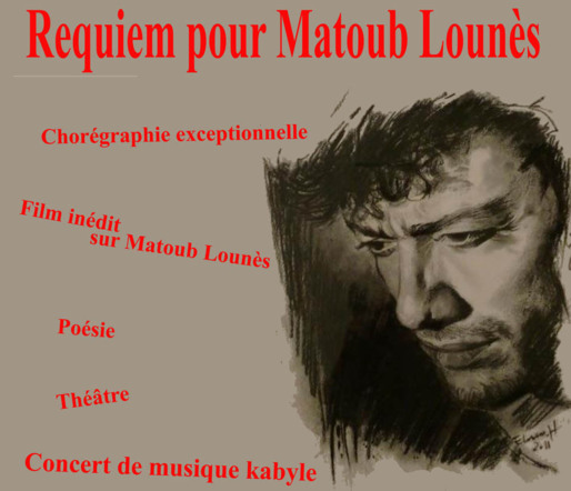 Requiem pour Matoub Lounès au conservatoire de musique et d'art dramatique de Montréal. 