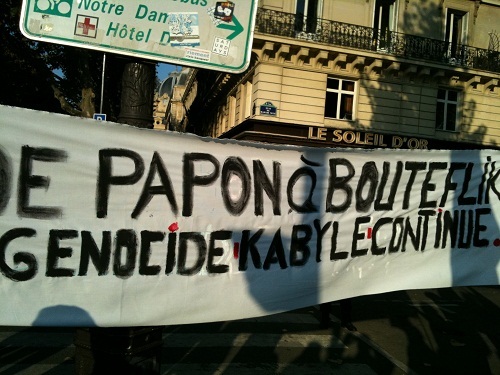 Célébration des événements d'octobre 1961 : le GPK appelle à un rassemblement le mercredi 17 octobre 2012 sur le Pont Saint-Michel, de 16 à 18h