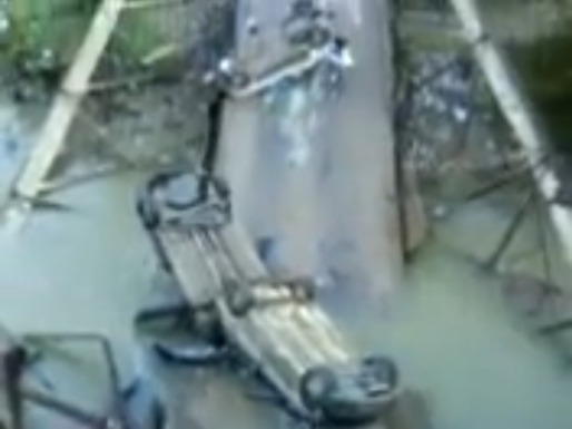 Vughni : 2 morts et 9 blessés dans l'effondrement d'un pont sur le CW 128