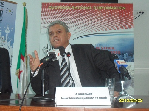 Mohsin Belabbas, président du RCD : 
