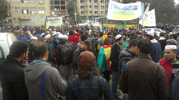 Marche du MAK à l'occasion de Yennayer : des milliers de marcheurs empêchés par la police