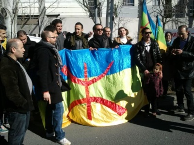 Soutien au peuple mozabite : rassemblement devant le Consulat d'Algérie à Montpellier