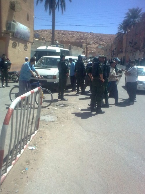 URGENT/ Ghardaïa : la gendarmerie algérienne complice d'agression contre des jeunes mozabites