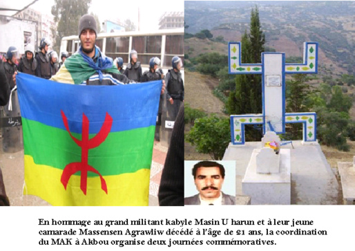 Hommage aux militants kabyles: Mohamed Ou Haroun et Said Idir