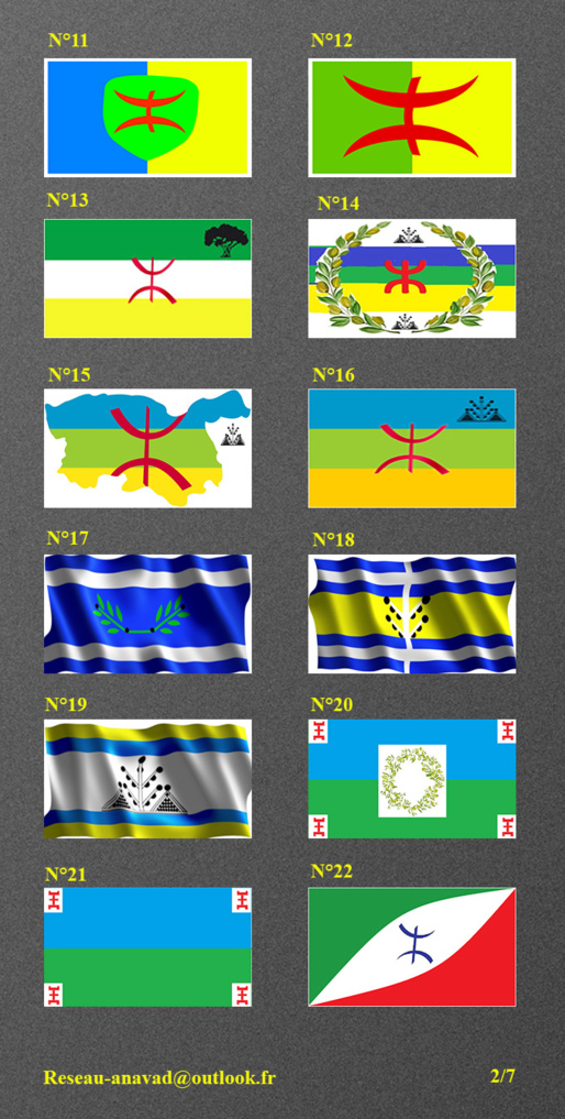7 et 21 juin 2014: Election du drapeau Kabyle à Tifrit (Akbou) et Maraghna (Ilulen Umalu) 