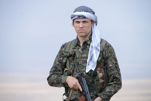Un américain dans les rangs des combattants kurdes en Syrie