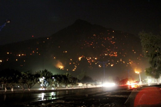 Week-end d'enfer à Vgayet : plus d'une trentaine de foyers d'incendies simultanés dans une dizaines de localités