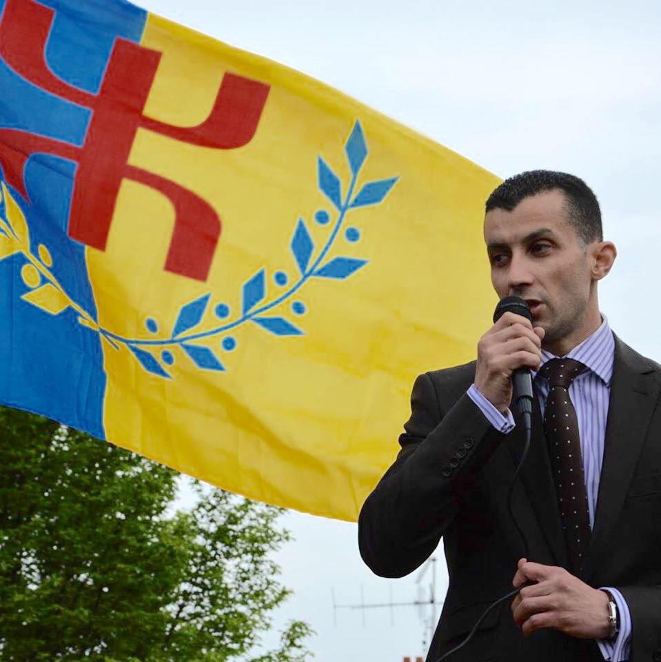 Lever du drapeau Kabyle à Icerriden: Message de Yacine Cheraiou