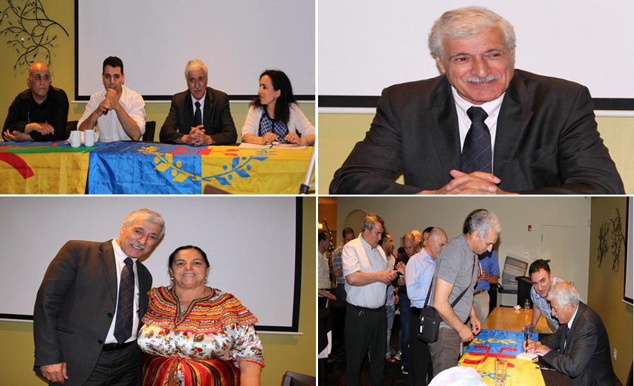 Ottawa-Gatineau / Le Président du Gouvernement Provisoire Kabyle était hier l'invité d'honneur de la Fondation Tiregwa