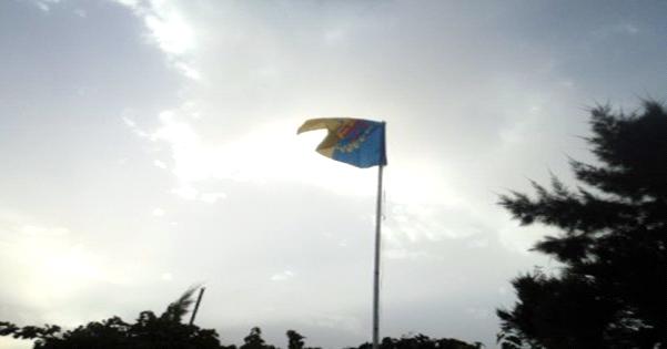 At Yahia Moussa / Lever du drapeau kabyle au village historique d'Ilewnisen