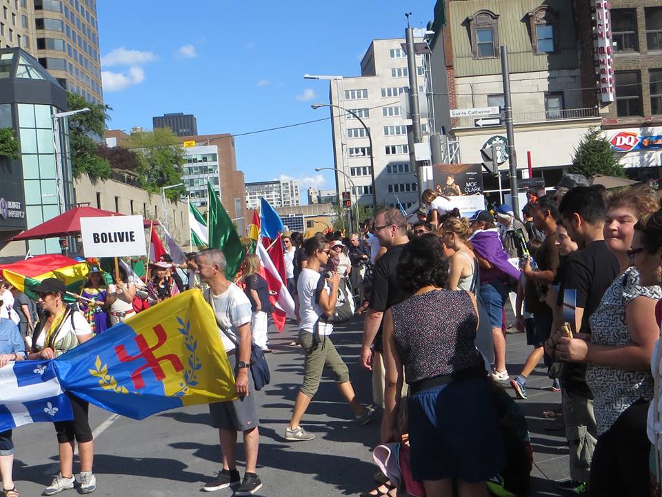 Montréal/ Défilé des premières nations: participation de la Kabylie