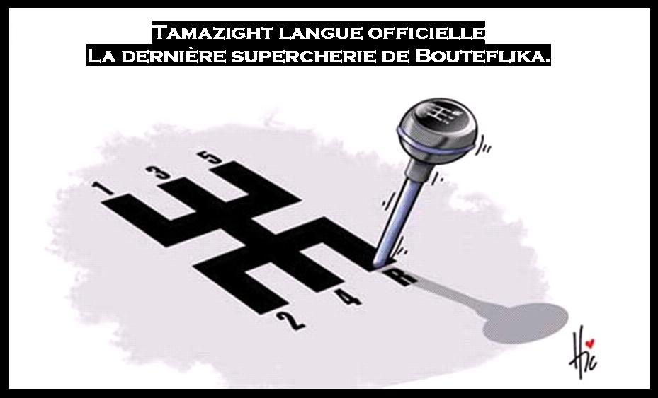 Tamazight langue officielle : la dernière supercherie de Bouteflika.