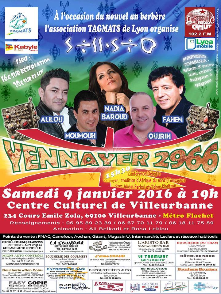 Yannayer 2966 : L'Association Tgamats organise un gala le samedi 9 janvier à 19h.