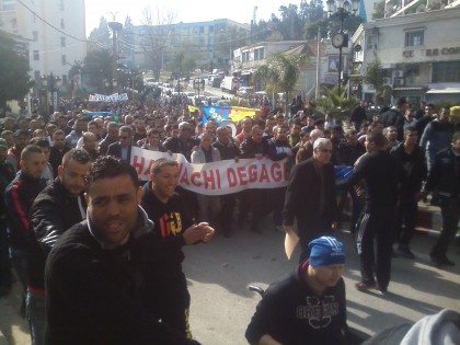 JSK : marche citoyenne à Tizi-Ouzou pour exiger le départ de Moh-Cherif Hannachi
