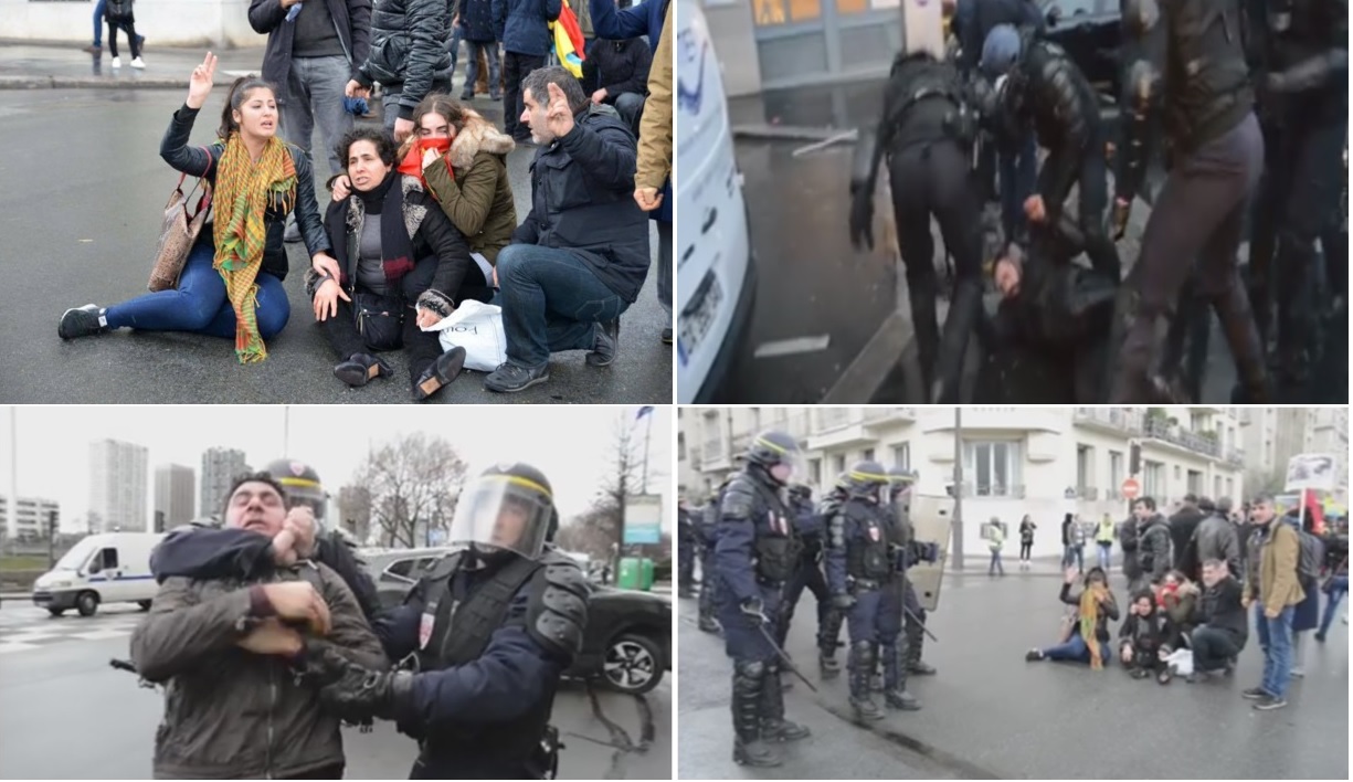 Le MAK dénonce la répression des manifestants kurdes à Paris