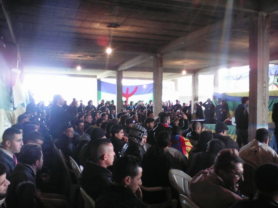 Malgré les barrages, les arrestations et les passages à tabac, le 3è congrès du MAK se déroule comme prévu à At Zellal