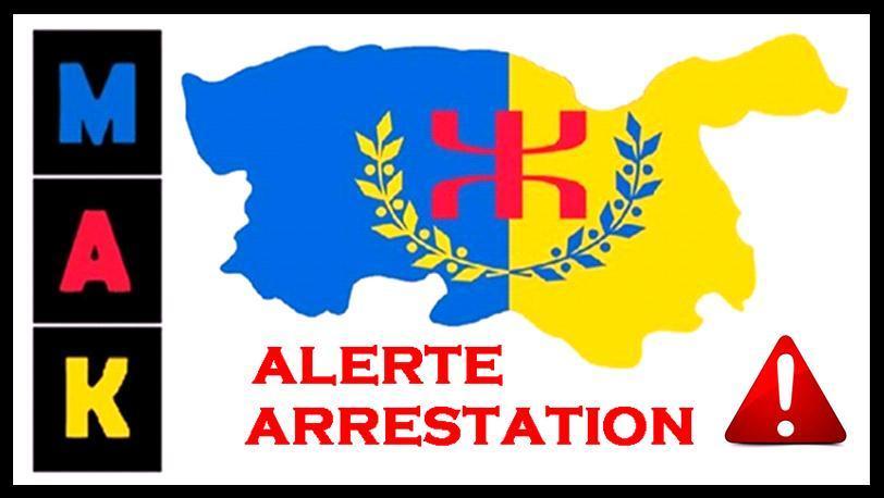 Alerte : 3 militants du MAK arrêtés à Tizi-Ouzou