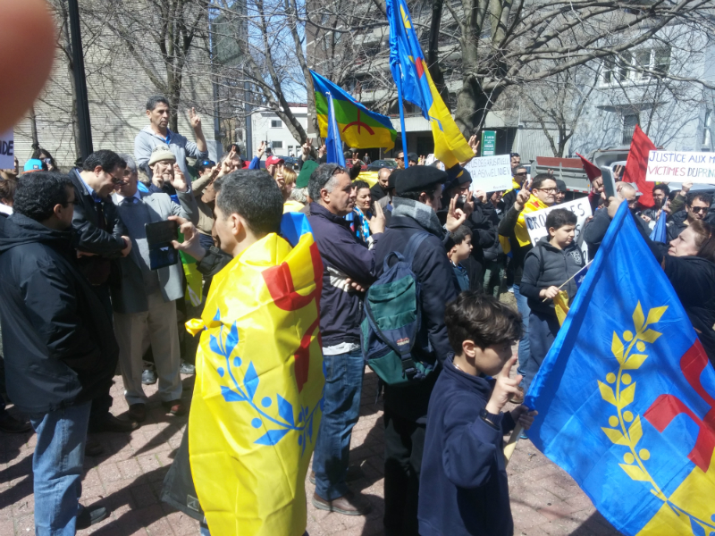 Rassemblement triomphal pour la Kabylie à Montréal