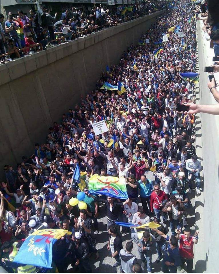 Marches du MAK en Kabylie, le 20 Avril 2016 (vidéo)