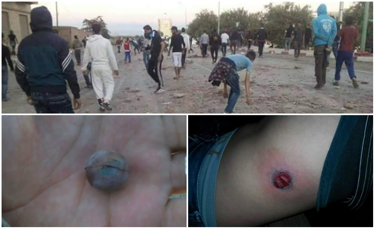 URGENT : La police algérienne charge et tire sur les manifestants kabyles de Lesnam avec des balles en caoutchouc : 7 blessés