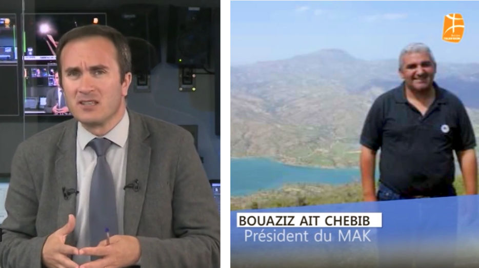 Bouaziz Ait Chebib sur BRTV : « Le MAK ne tombera pas dans le piège de la violence » (vidéo)
