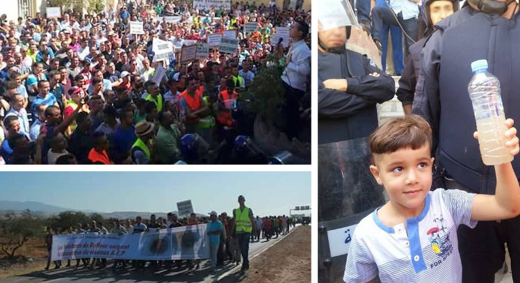 Marche des citoyens à Raffour : « Nous avons droit à une vie digne »