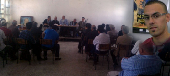 Le Centre culturel d'Aokas encerclé par la police coloniale afin d'empêcher une conférence sur la langue kabyle