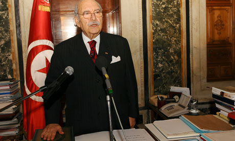 Foued Mebazaa, nouveau président par intérim en Tunisie