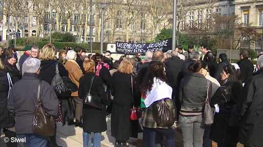 Rassemblement pour une Algérie démocratique à Rouen