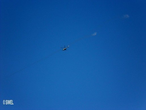 Des hélicoptères militaires survolent la Soummam Des hélicoptères militaires survolent la Soummam