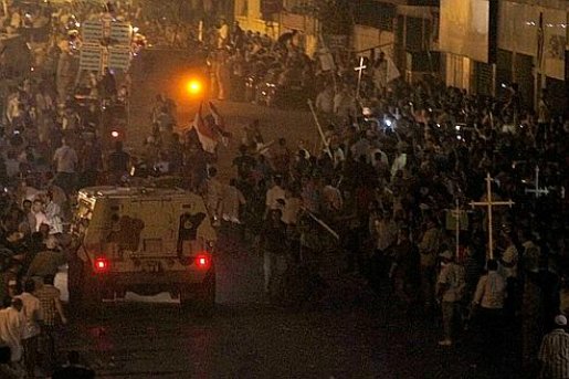 Egypte : une manifestation de Coptes réprimée dans le sang au Caire Egypte : une manifestation de Coptes réprimée dans le sang au Caire