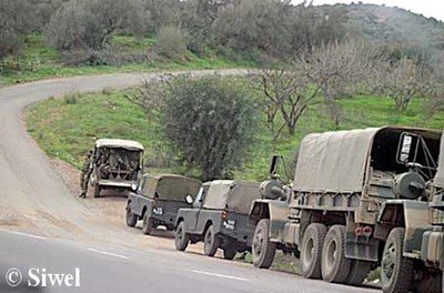 Opération de ratissage d'envergure de l'armée algérienne au sud-est de la Kabylie Opération de ratissage d'envergure de l'armée algérienne au sud-est de la Kabylie